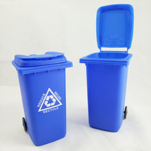 Load image into Gallery viewer, Mini Trash / Recycling Can for Qtips / Cotton Swabs