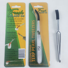 Load image into Gallery viewer, Silicone Tip Reverse Tweezer for Terp Bead /Pearls or Quartz / Ruby Inserts